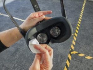 hygiène et réalité virtuelle